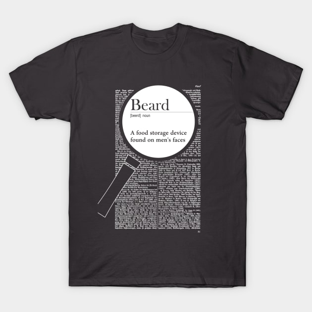 Beard funny definition T-Shirt by DimDom